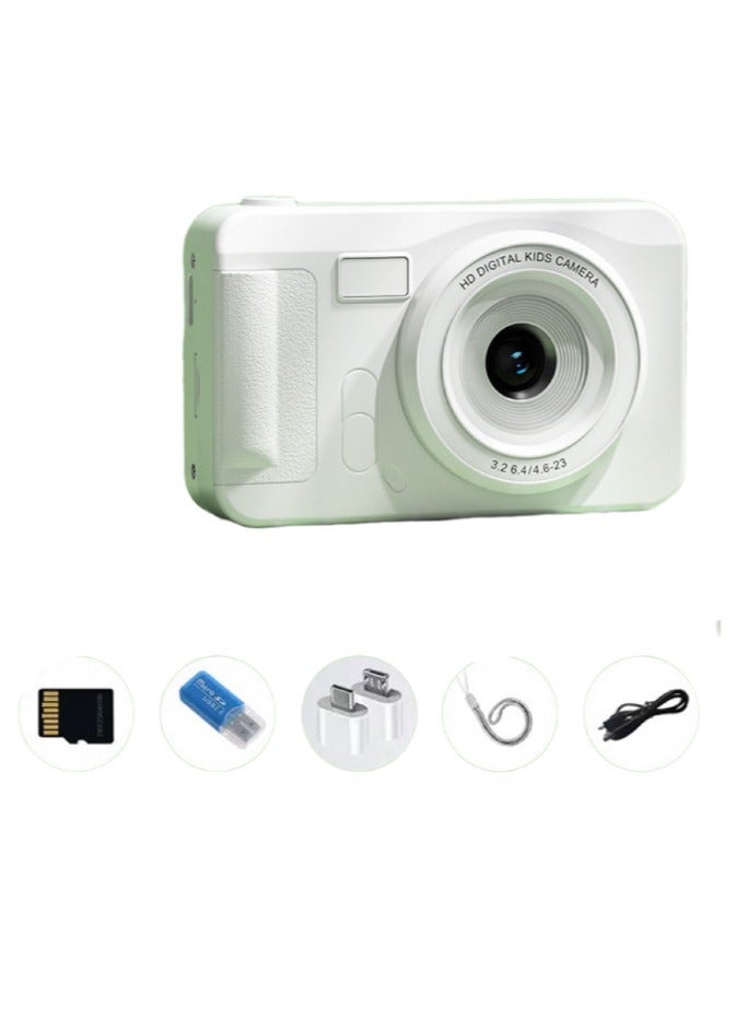 Camera 2.4 inch HD video camera portable camera 64g memory white children's camera point-and-shoot camera simple operation suitable for kids and novices birthday gift let children record a beautiful - Image 5