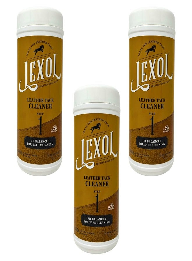 LEXOL مناديل تنظيف الجلد ليكسول السريعة - 75 منشفة مبللة مسبقًا (3 عبوات تحتوي على 25 كل منها)  - Image 1