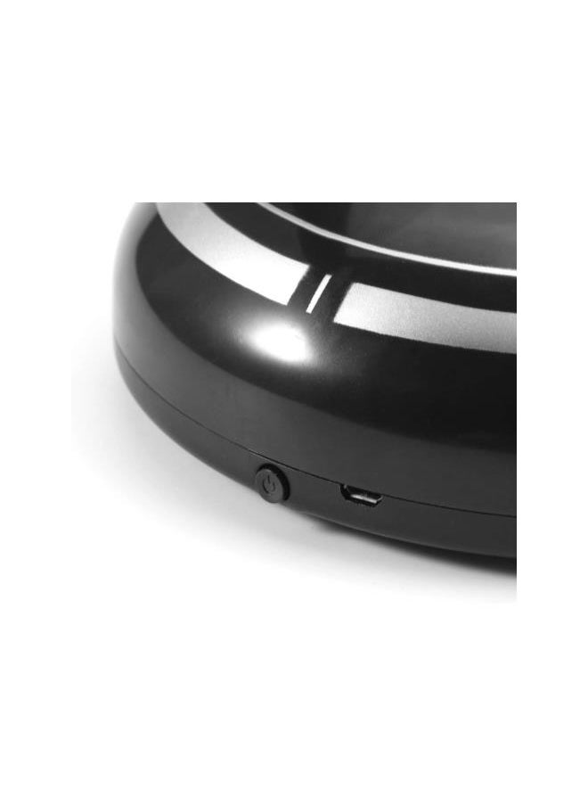 Generic - Robot Vacuum Cleaner Robotic Vacuums,USB Rechargeable Smart Dust Sweeping Automatic Floor Cleaning Machine for Household Commercial Indoor Pet Hair, Carpets, Hard Floors(Black) - Image 1