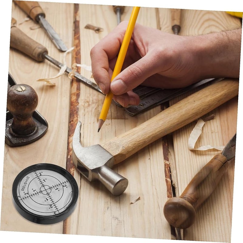 Small Bubble Level Tool with Rotation Precision Clear Scale for Home Renovation and Construction - Image 4