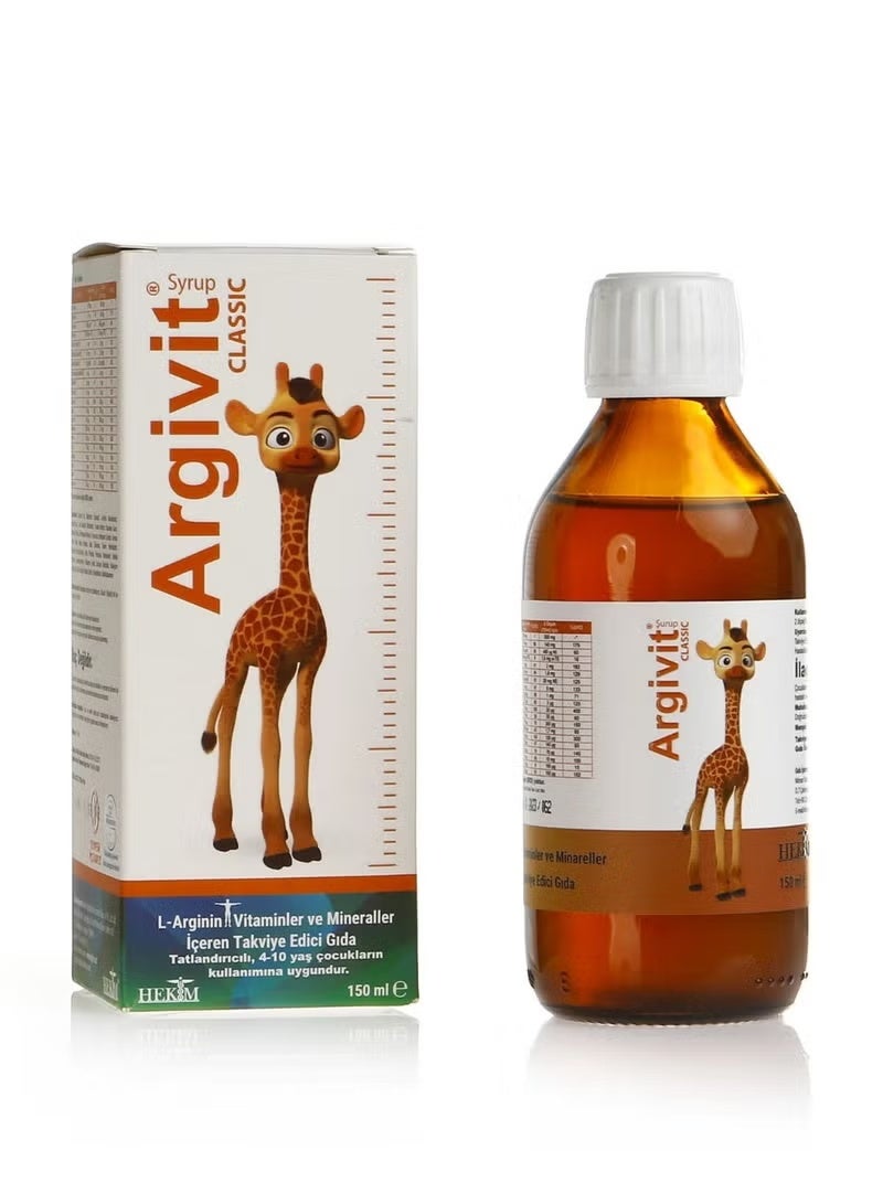 Argivit Argevit Classic Syrup for Children 150ml
