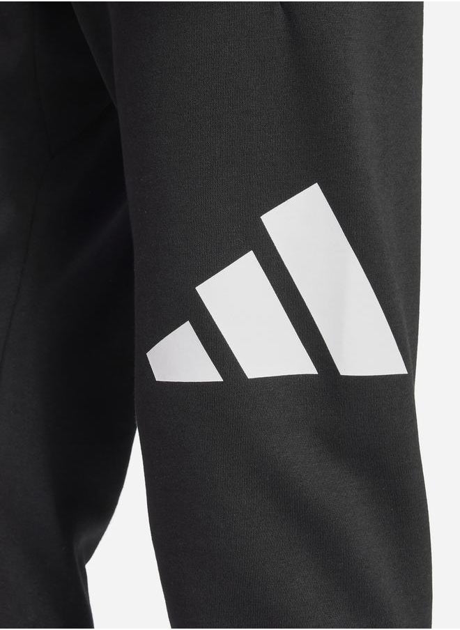 Adidas Essentials French Terry Tapered Cuff Logo Pants  - Image 5