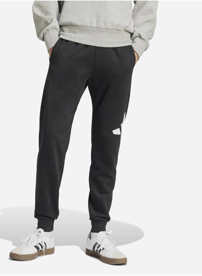 Adidas Essentials French Terry Tapered Cuff Logo Pants  - Image 1
