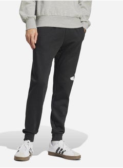 Adidas Essentials French Terry Tapered Cuff Logo Pants  - Image 3