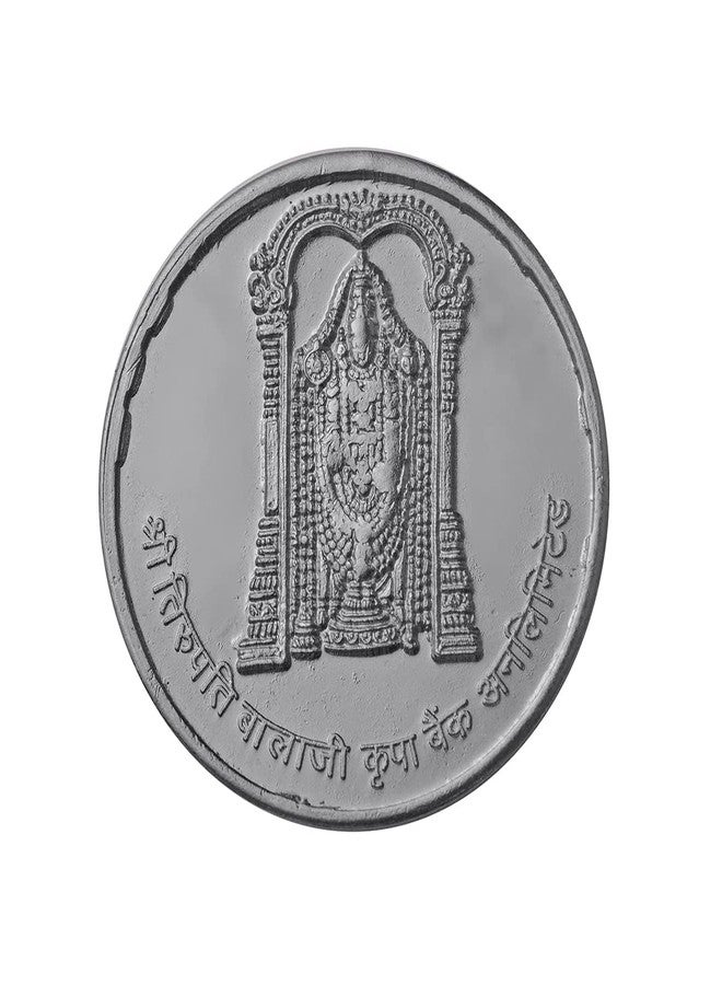 Pray Everyday Tirupati Bala Ji Silver Plated Coins (Set of 7 Coins) - Image 1
