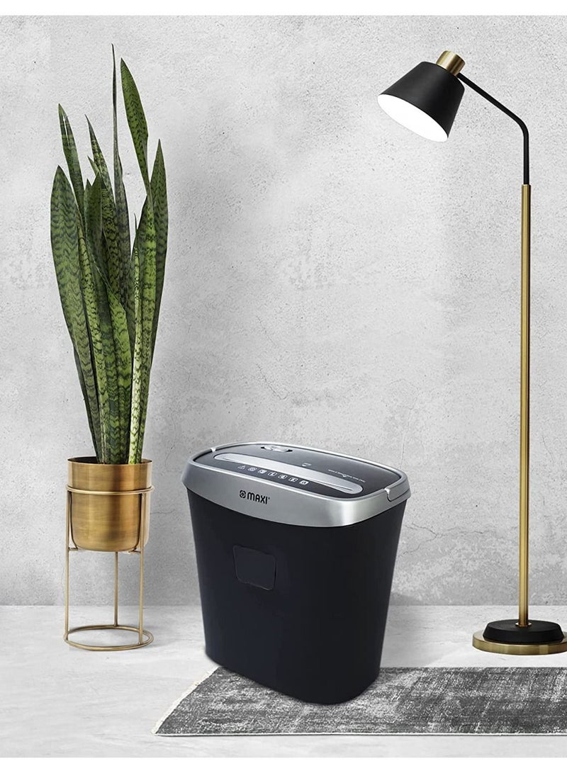 ماكسي ماكينة تمزيق الورق ماكسي كروس كات DM-060C ، 6 ورقات ، أسود - Image 5