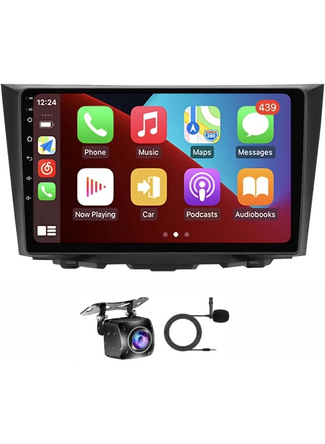 Vierex Fit Suzuki Kizashi Car Stereo Android Screen 2009-2015 With Apple Carplay Android Auto Wireless WiFi DSP FM&AM Bluetooth AHD Camera Included Fast Interface (2+32GB Carplay) - Image 1