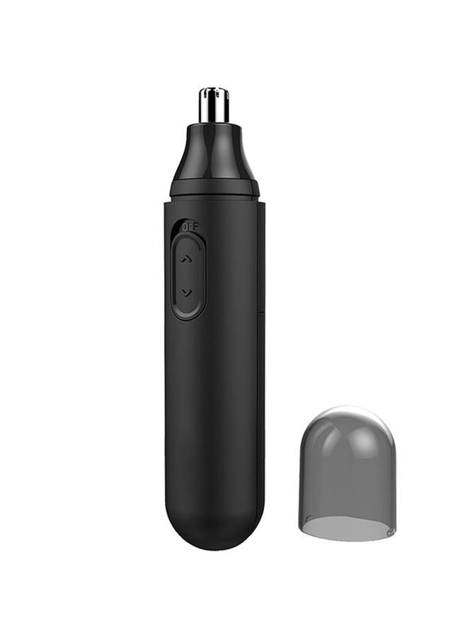 Qisebin Upgraded Nose and Ear Hair Trimmer, Professional Painless Nose Hair Remover for Men and Women, Electric High-speed Rotating Waterproof Stainless Steel Nose Hair Trimmer,Black - Image 1