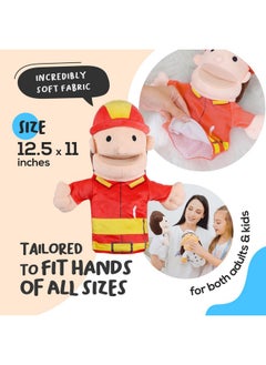 Hero Hand Puppets For Kids - Designed By Occupational Therapist, Doctor, Nurse, Firefighter + Police Officer, Interactive Educational Toy, Kids Heroes Of Play, 12.5In X 11In - pzsku/Z2546BBAF4A1FFCDDF489Z/45/_/1734347435/9f507457-782f-48d6-ac2e-d297fc4c07d2