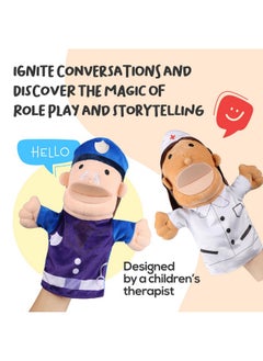 Hero Hand Puppets For Kids - Designed By Occupational Therapist, Doctor, Nurse, Firefighter + Police Officer, Interactive Educational Toy, Kids Heroes Of Play, 12.5In X 11In - pzsku/Z2546BBAF4A1FFCDDF489Z/45/_/1734347459/4acdb4de-39b2-41c6-a991-730bb12ce74b