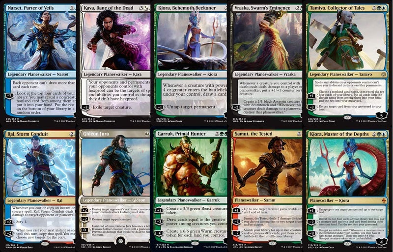 MTG Decks & More 10 MTG Assorted Planeswalkers - Includes Mythics, Rares, Uncommons - NM/M!!! - Image 5