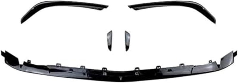 QASULER Front Bumper Lip Splitter for Benz A-Class W177 A45 AMG - Image 1