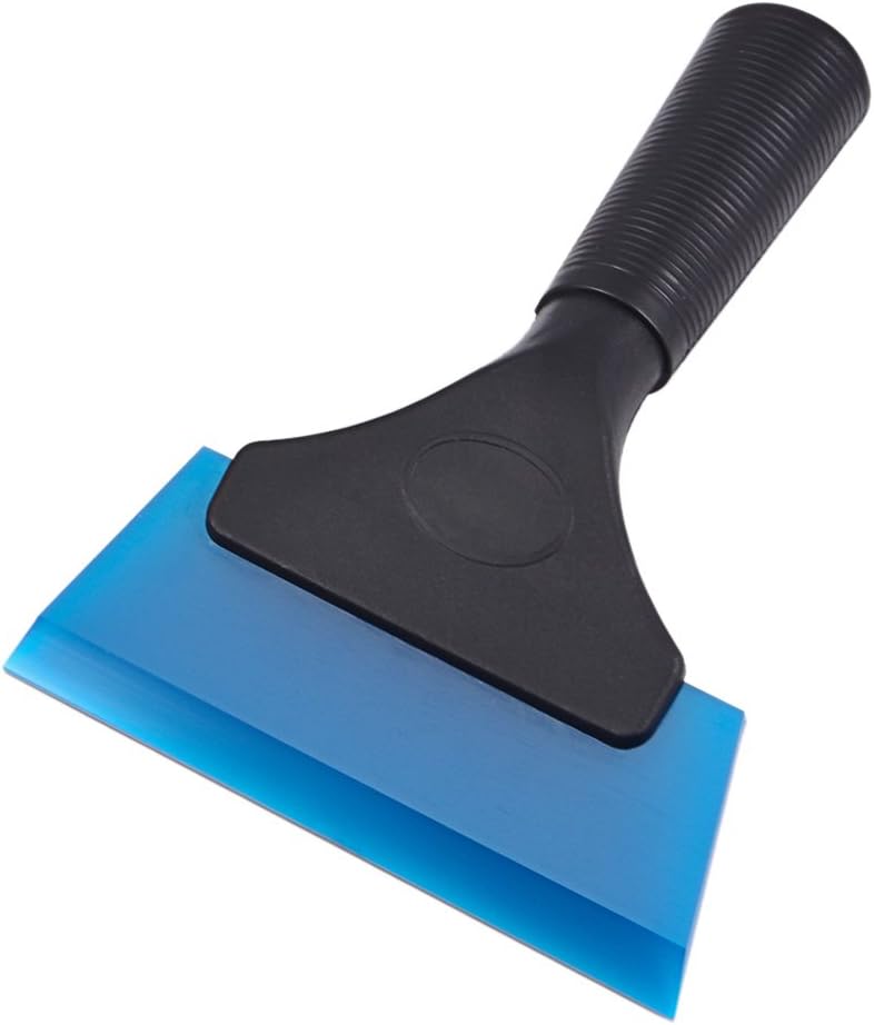 EHDIS Small Squeegee 5 inch Rubber Window Tint Windshield Squeegee for Car Window, Glass, Mirror, Shower, Auto,Windows Cleaning(Blue) Trendy natural assorted colors - Image 1