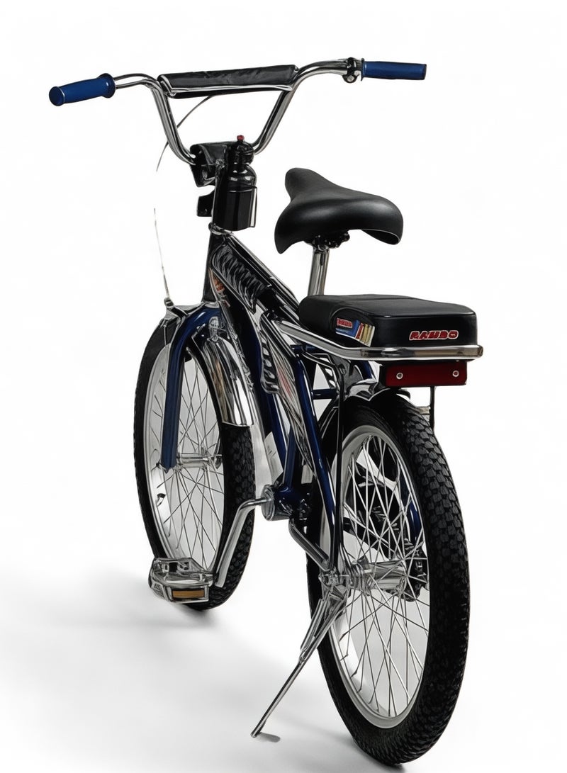 Rambo Freestyle Kids 2-Seater Bike, 20-Inch Rambo Indonesian Design with Adjustable Seat, Kids Bike with Air-Filled Wheels, Hand and Rear Brake, for Ages 8+  - Image 3