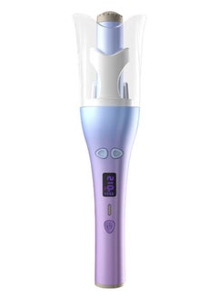 Auto Hair Curling Wand Ion Wrap Curler with Ceramic Ionic Barrel and Smart Anti-Stuck Sensor, Professional Styling Tool for Long and Medium Length Hair