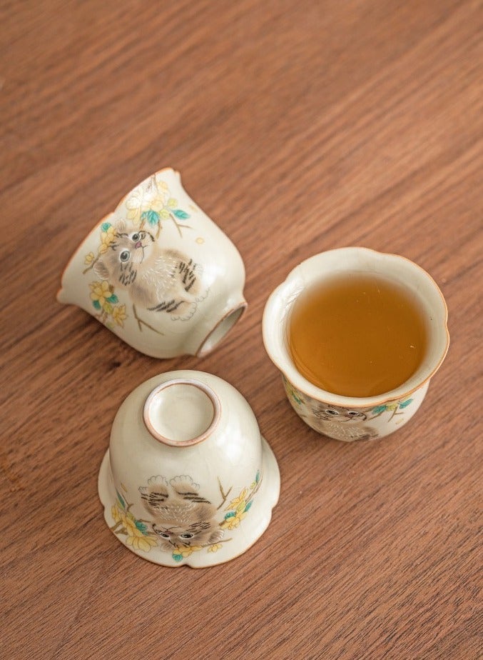 Coffee Cups Mugs 2PCS Tea Cup Set Espresso Cups 55mL for Turkish Tea Cappuccino Latte - Image 2