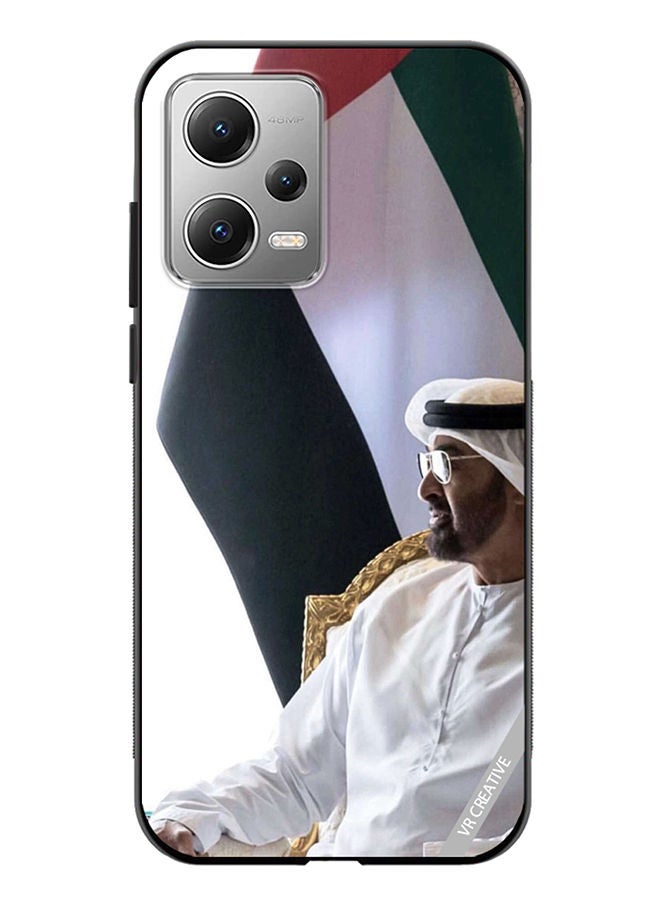 VR CREATIVE Protective Case Cover For Xiaomi Redmi Note 12 Sheikh Mohamed Bin Zayed Al Nahyan Design Multicolour - Image 1