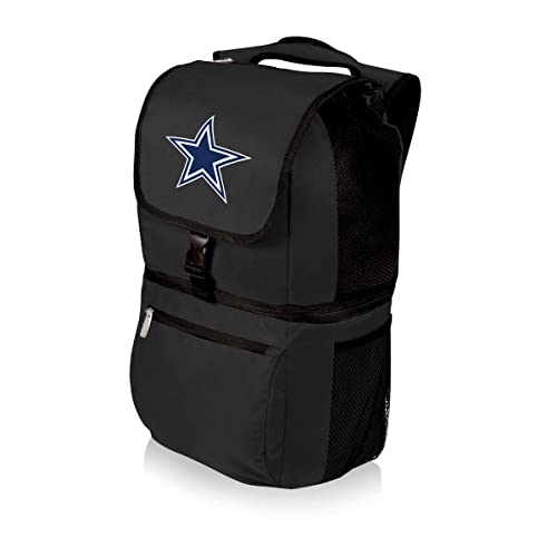 PICNIC TIME Picnic Time Black 16L Dallas Cowboys Zuma Cooler Backpack 600D Polyester PEVA Mesh 