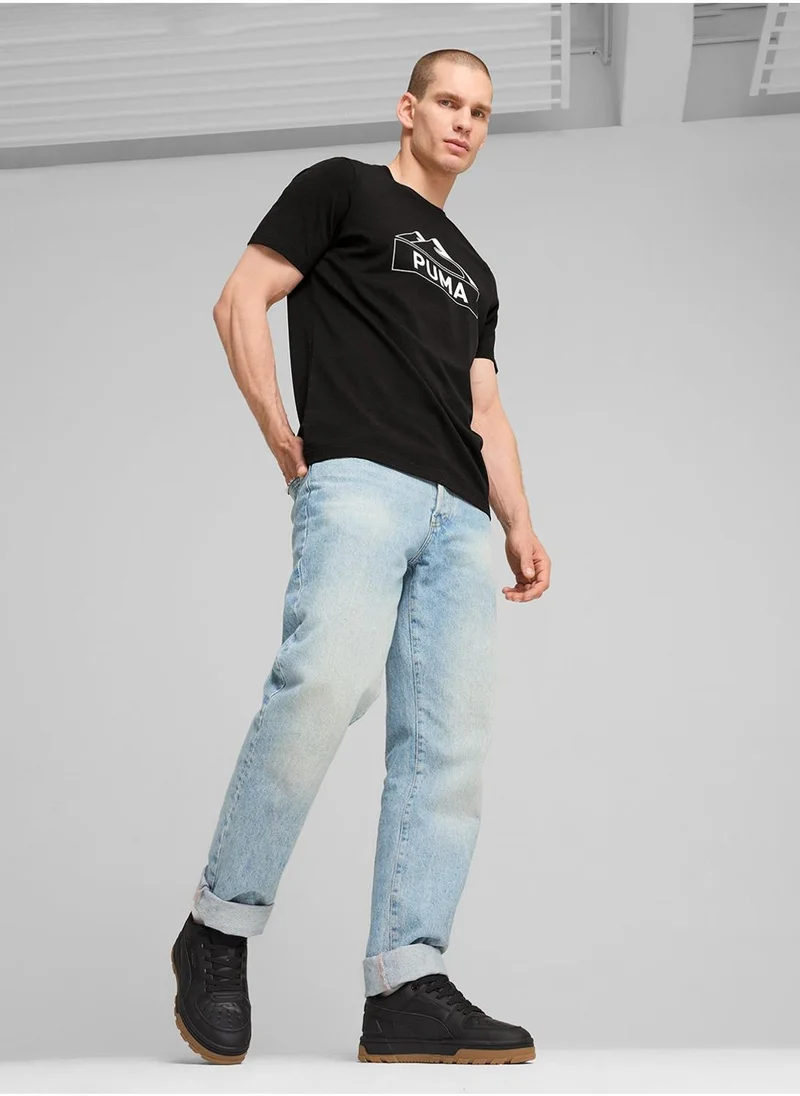 بوما Open Road Mountain Graphic T-Shirt
