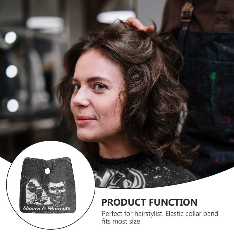 1pc Anti-static Hair Salon Cloth Hair Dyeing Shawls Hairdressing Capes Hair Styling Apron for Barber Shop - Image 5