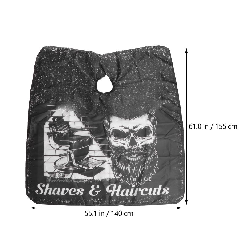 1pc Anti-static Hair Salon Cloth Hair Dyeing Shawls Hairdressing Capes Hair Styling Apron for Barber Shop - Image 2
