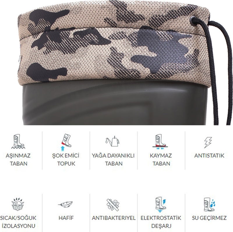 Outdoor Hunting Fishing Boots Warm Cold Insulated
