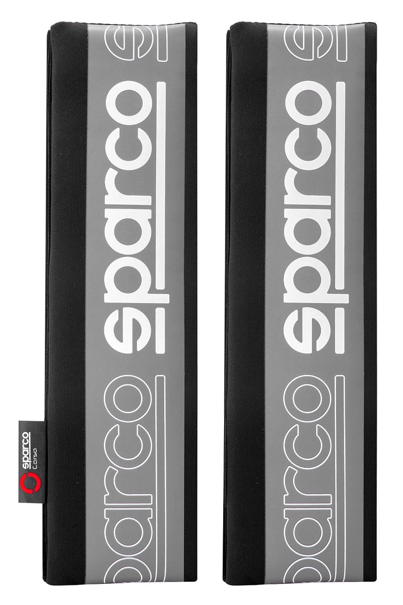 Sparco Sparco Set of 2 New SPC Belt Pads Black/Grey Universal - Image 2