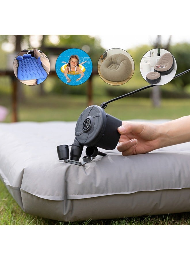 Generic 2in1 Electric Blower Portable Mattress Air Pump Lazy Sofa Inflatable Tool Suction Pump Can Be Quickly Inflated, Suitable For Camping Pool Yoga Ball Swimming Ring Inflatable Sofa  - Image 1