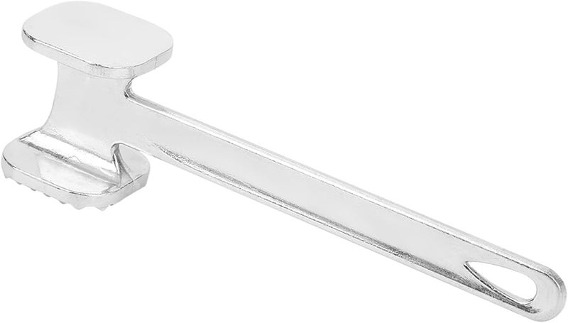 YDuupxe Meat Tenderizer Meat Pounder for Beef Pork Chicken Aluminum Alloy Kitchen Tool with Ergonomic Handle Smooth Side to Mash and Flatten Meat Pie - Image 4