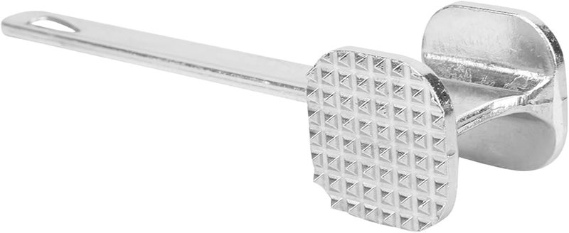 YDuupxe Meat Tenderizer Meat Pounder for Beef Pork Chicken Aluminum Alloy Kitchen Tool with Ergonomic Handle Smooth Side to Mash and Flatten Meat Pie - Image 3