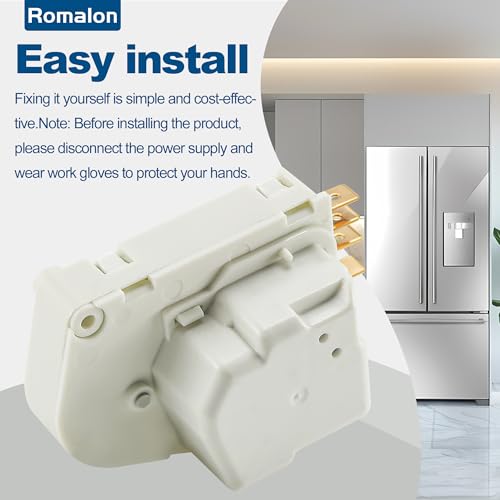 Romalon 215846604 Refrigerator Defrost Timer Replacement Part (6 Hour 21 Minute Cycle) Fit for Frigidaire & Kenmore Replaces AP2592907 08003824 08011620 1748201 442754 EAP423802 PS423802 by Romalon - Image 5