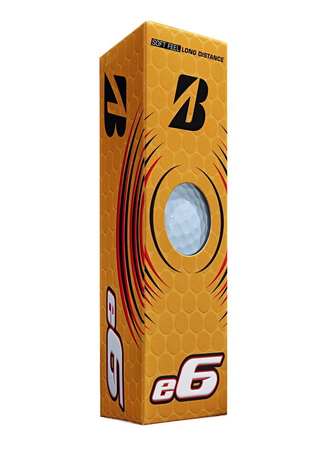 Bridgestone Golf Bridgestone 2023 e6 White Golf Ball-Dozen - Image 2