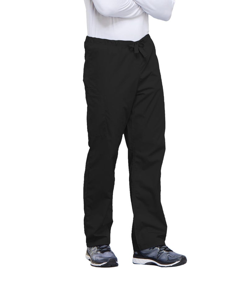 Cherokee unisex adult Originals Drawstring Cargo medical scrubs pants, Black, XX-Large Plus Tall - Image 5