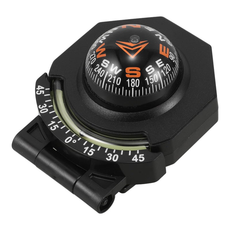 Luminous Car Compass Ball Dashboard Mount High Precision Night Use Auto Boat - Image 2