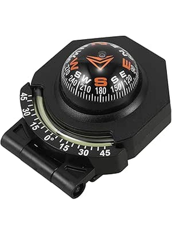 Luminous Car Compass Ball Dashboard Mount High Precision Night Use Auto Boat - Image 1