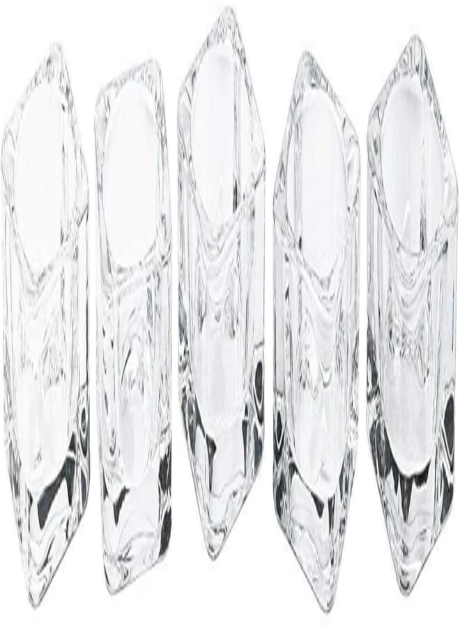 Ikea Ikea 2 x Tealight Holder, Clear Glass, 5x5 Centimeter 5 Pack