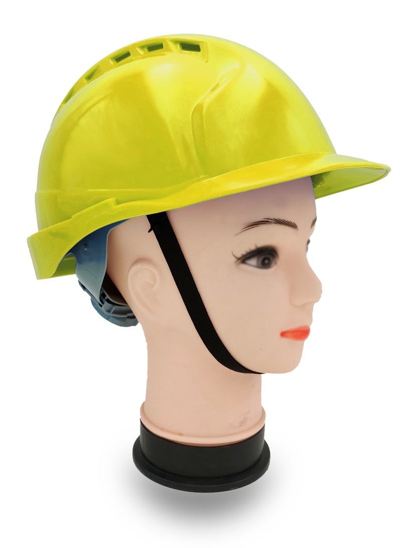 Patron Vented Safety Helmet With Ratchet Wheel 