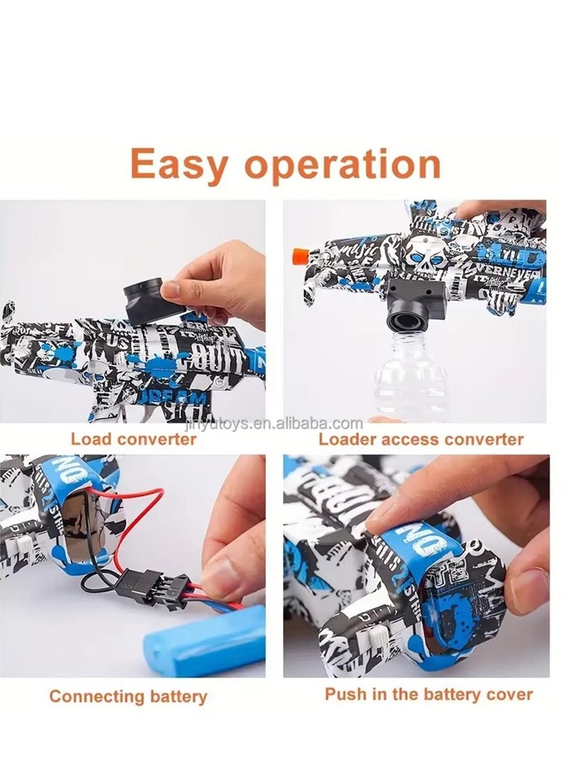 Electric Toy Gun With Hydrogel Ammo - Rechargeable Gun For Adults And Kids - Outdoor Toy Gun - Image 3