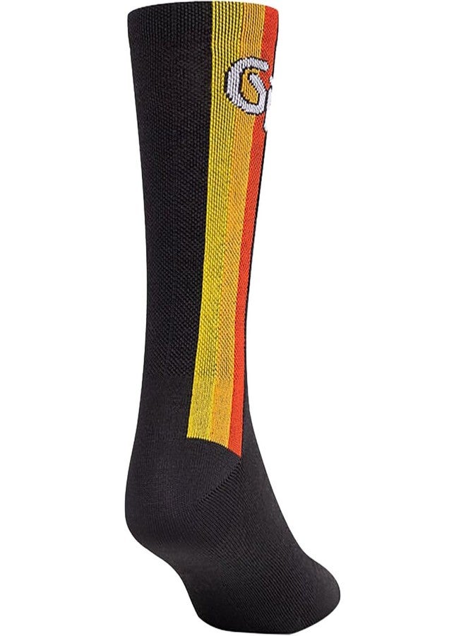 Giro Seasonal Merino Wool Adult Cycling Socks - 85 Black (2024), Small - Image 2