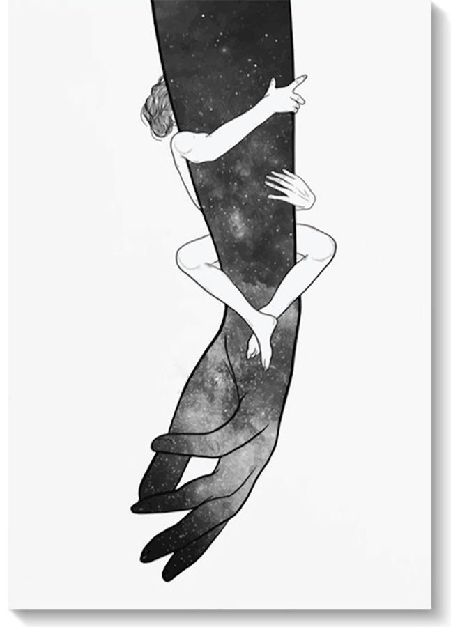 RYN Love Wall Art Multicolour 40x60cm - Image 2