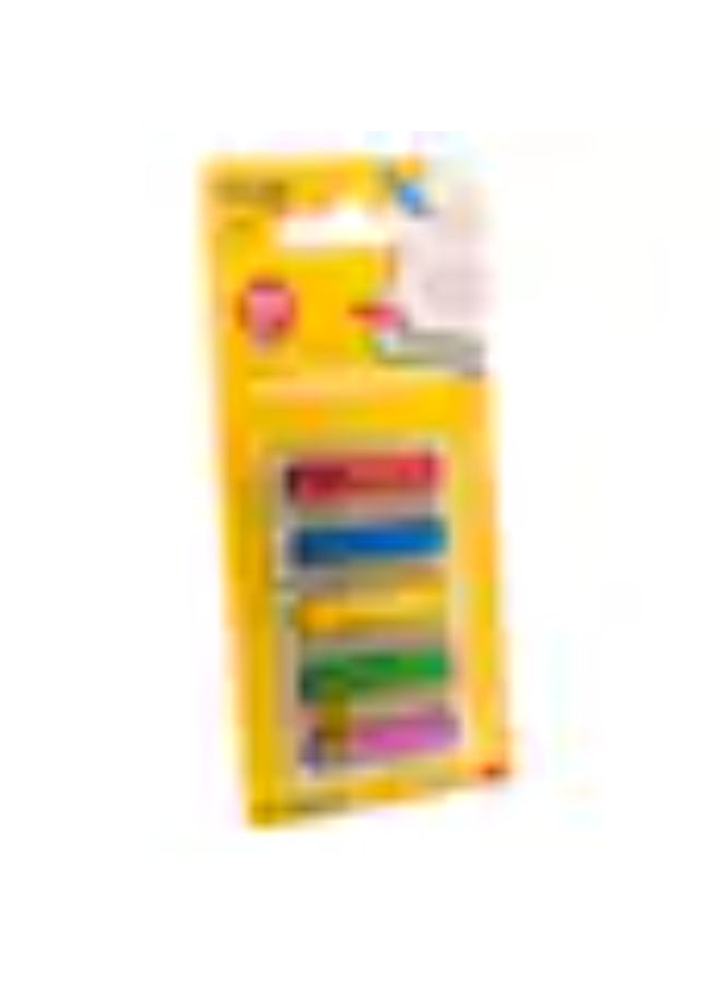 3M Post-it Flags Arrow 684-ARR1EU in OTG dispenser. 1/2 x 1.7 in (11.9 mm x 43.2 mm), 20 flags/color, 5 colors/pack - Image 1