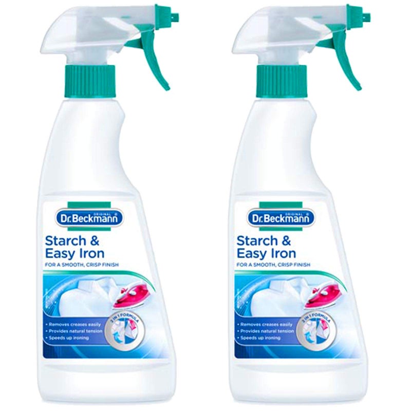 Dr. Beckmann DR BECKMANN - SPRAY STARCH EASY IRON TRIGGER CO:DE - PACK OF 2 - Image 1