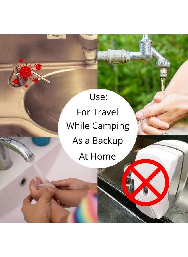 BORSALI Paper Soap Sheets For Travel Portable Dissolvable Dry Soap Sheets; For Camping Travel Public Restrooms; 2 Cases With 50 Sheets Each And 3 Refills To Go; - Image 5