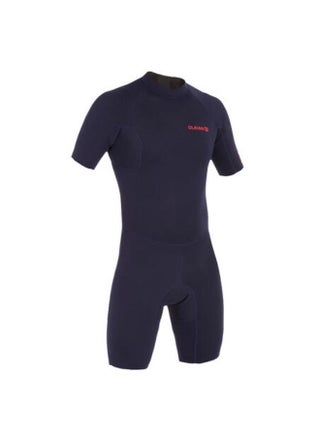 100 men's 1.5mm neoprene Shorty Surfing wetsuit - navy blue - https://f.nooncdn.com/p/pzsku/Z2548262F2990FDCFC700Z/45/1748269627/53f787c6-b9aa-4d22-980f-b86012b671aa.jpg