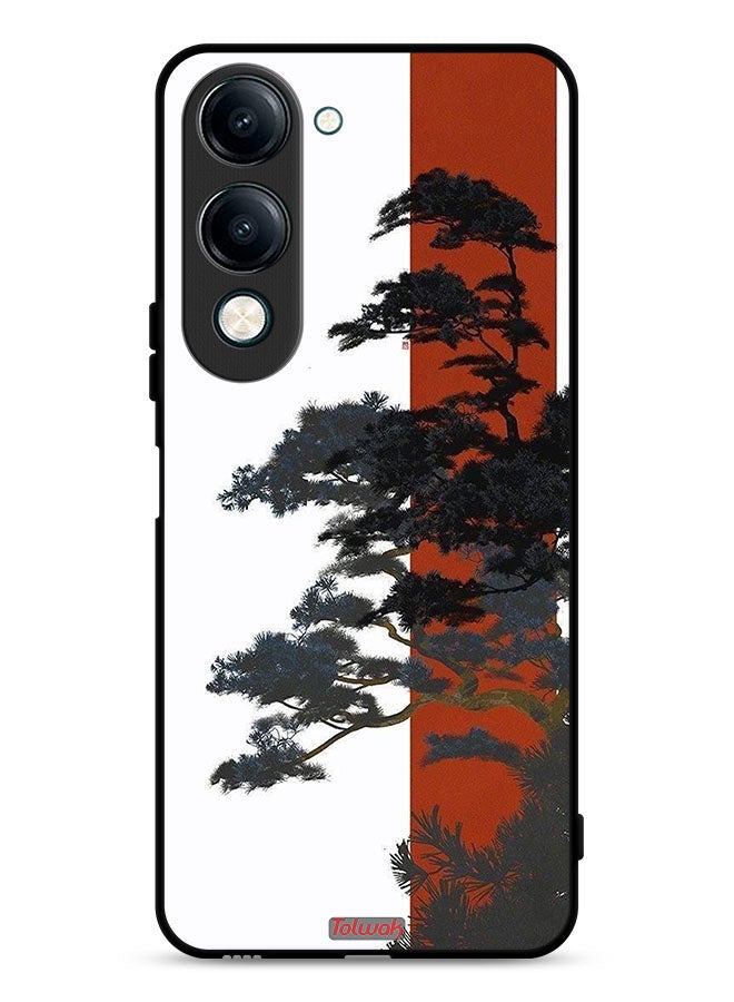 Tolwak vivo Y04 Protective Case Cover Tree Artwork - Image 1