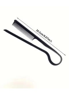 Hairdressing V-Comb Messy Hair Finishing Straightening Splint Comb - Hair Styling Tool Clip special for hair wigs - pzsku/Z25486E80B2BD90965CC2Z/45/_/1734606169/bae9b310-010a-435e-96e5-9c05596b1d44