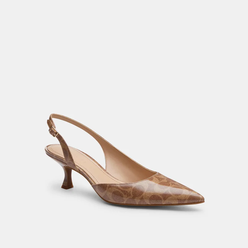 COACH Roxanne Pump In Signature Canvas