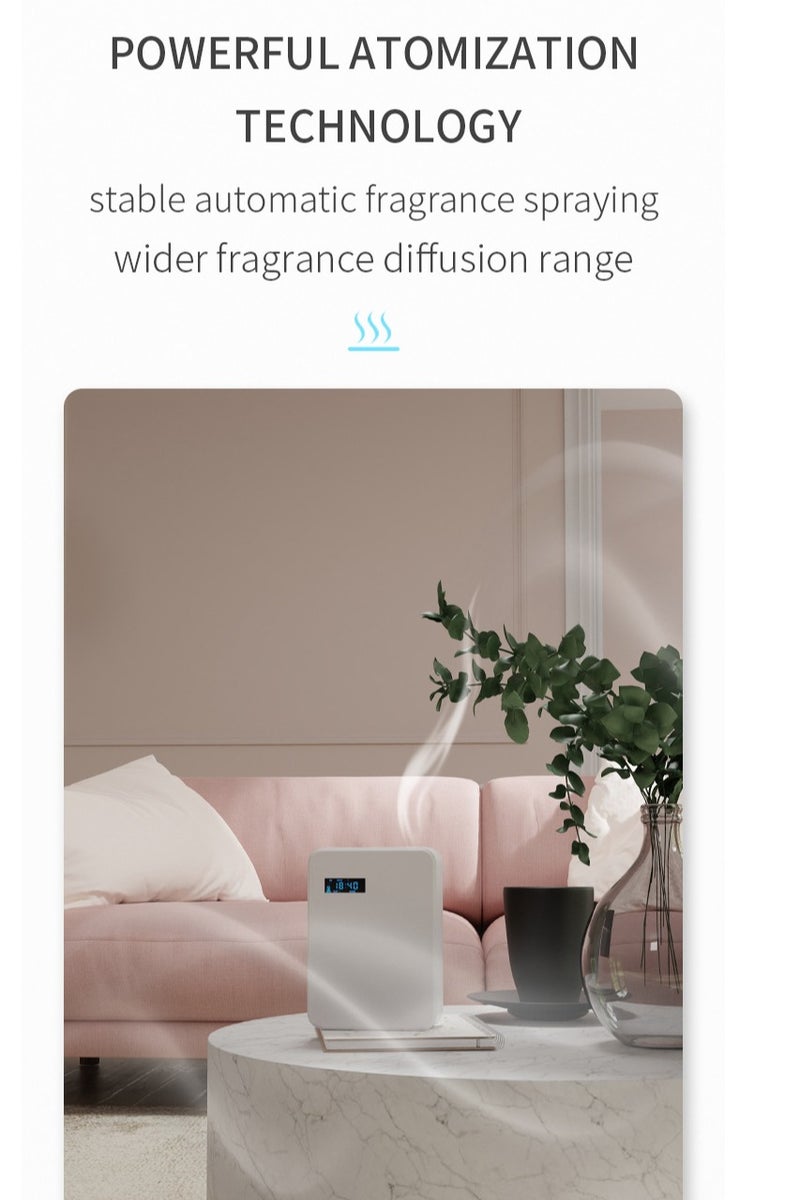 Y&D Bluetooth Smart Scent Air Machine waterless Scent Diffuser Smart Cold Air Technology for Usage in Homes Hotels SPAs and Offices (White)  - Image 2