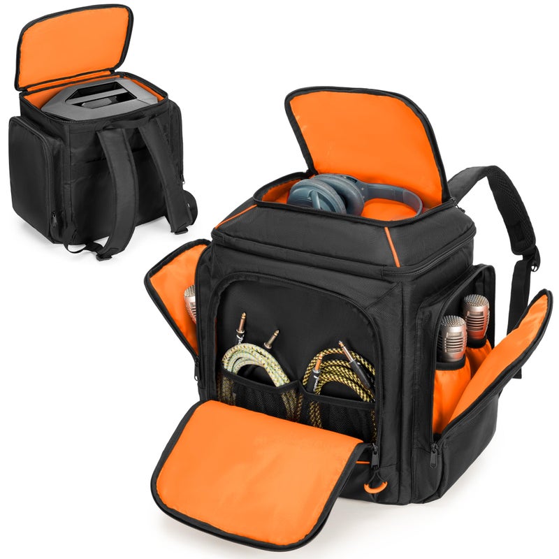CURMIO Travel Carrying Case Backpack Compatible with Bose S1 Pro/ S1 Pro+ Portable Bluetooth Speaker, Bluetooth Speaker Bag with Shoulder Straps for Microphone, Charger, Cable (Patent Pending) - Image 1
