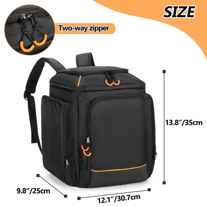 CURMIO Travel Carrying Case Backpack Compatible with Bose S1 Pro/ S1 Pro+ Portable Bluetooth Speaker, Bluetooth Speaker Bag with Shoulder Straps for Microphone, Charger, Cable (Patent Pending) - Image 5